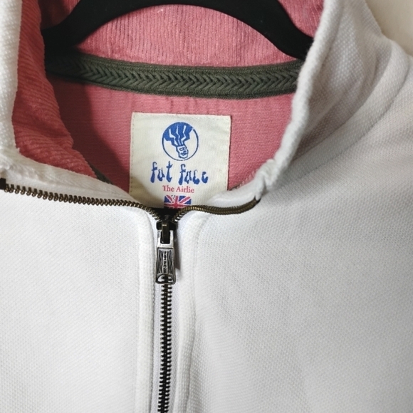 FatFace Airlie 1/4 Zip Sweatshirt Women’s S 100% Cotton Casual Pullover Beachy - Picture 3 of 9